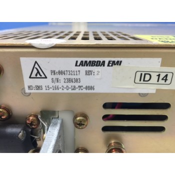 LAMBDA EMI 004732117 EMS 15-166-2-D-LB-TC-0806 Power Supply